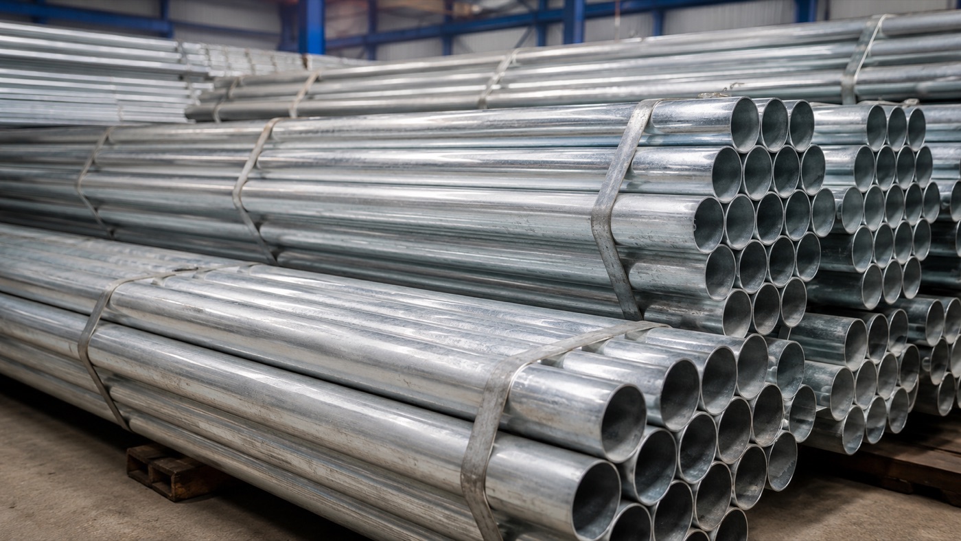 Ebatel Galvanizli Boru — Çit direği ve konstrüksiyon için galvaniz boru