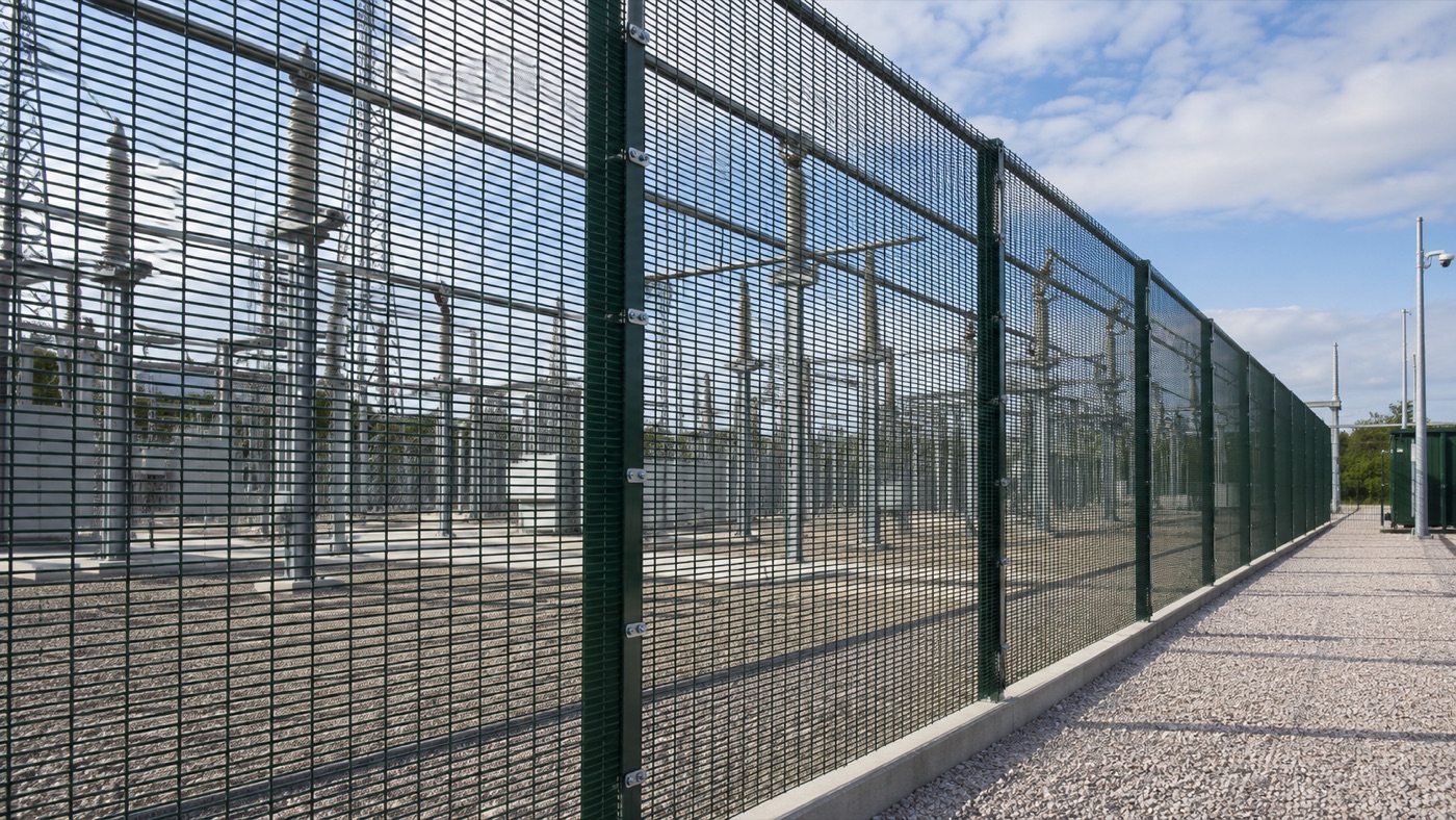 Ebatel Yüksek Güvenlik Çiti (358 Tipi) — Tırmanma ve kesme karşıtı 358 tipi güvenlik çiti